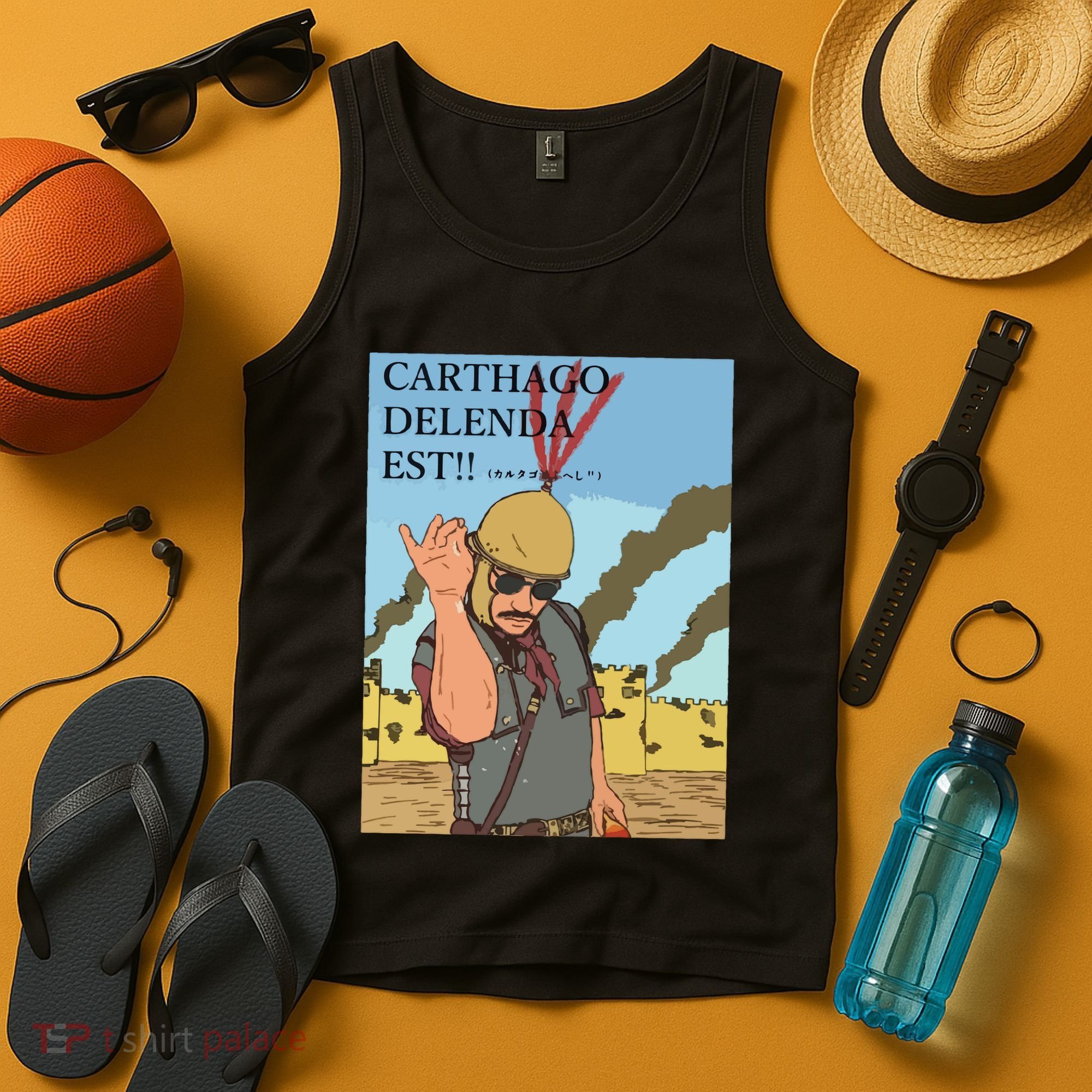 Carthago Delenda Est Funny Meme Tank Top