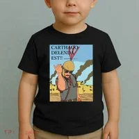 Carthago Delenda Est Funny Meme Toddler T-Shirt thumb 2