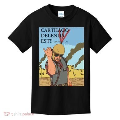 Carthago Delenda Est Funny Meme Kids T-Shirt