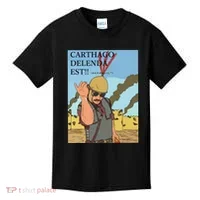 Carthago Delenda Est Funny Meme Kids T-Shirt thumb 0