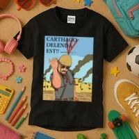 Carthago Delenda Est Funny Meme Kids T-Shirt thumb 3