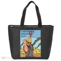 Carthago Delenda Est Funny Meme Tote Bag thumb 0