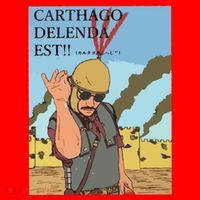 Carthago Delenda Est Funny Meme Santa Hat thumb 1