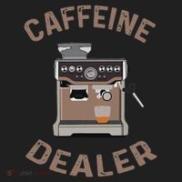 Caffeine Dealer Espresso For Coffee Lover And Barista Beanie thumb 2