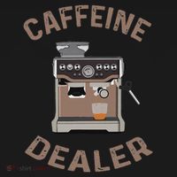 Caffeine Dealer Espresso For Coffee Lover And Barista Women's Hoodie thumb 2