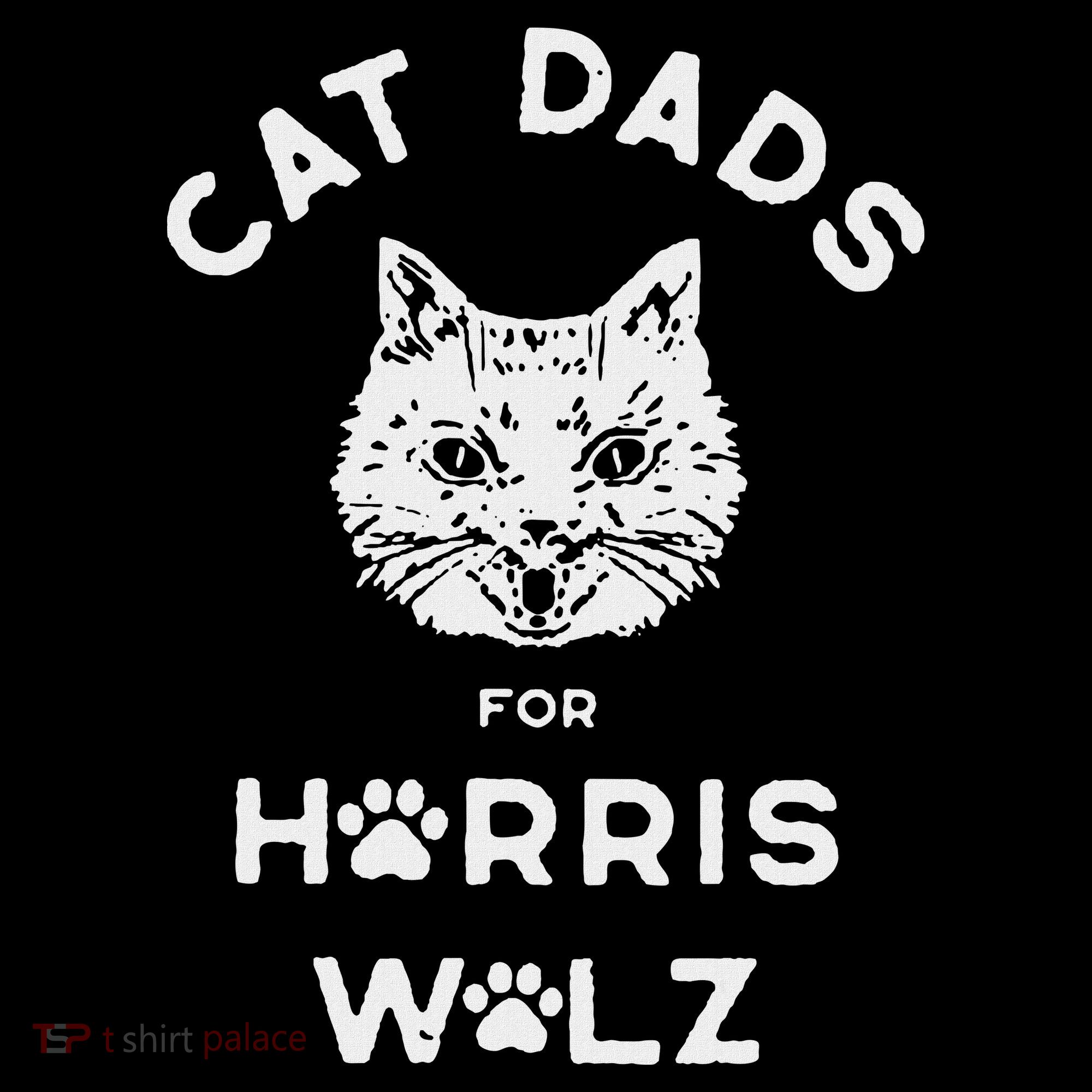 Cat Dads For Harris Walz Apron