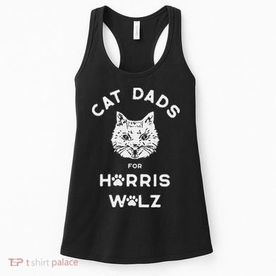 Cat Dads For Harris Walz Women's Tank Top