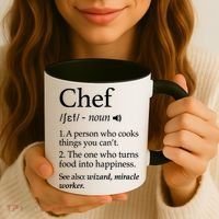 Chef Definition Funny Line Saying Cook Cooking Gifts Chefs TShirt Coffee Mug thumb 3