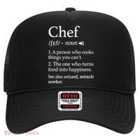 Chef Definition Funny Line Saying Cook Cooking Gifts Chefs TShirt Hat thumb 0