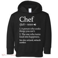 Chef Definition Funny Line Saying Cook Cooking Gifts Chefs TShirt Toddler Hoodie thumb 0