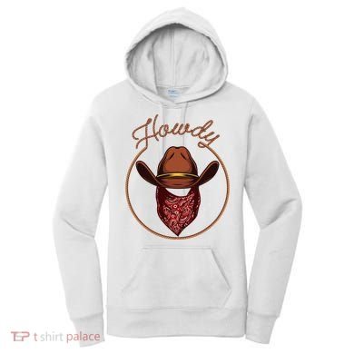 Cowboy Design For Rodeo Bull Rider Cowboy Women's Hoodie