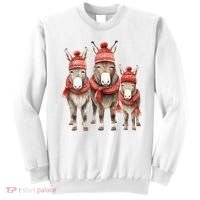 Christmas Donkey Family Matching Outfit Sweatshirt thumb 0