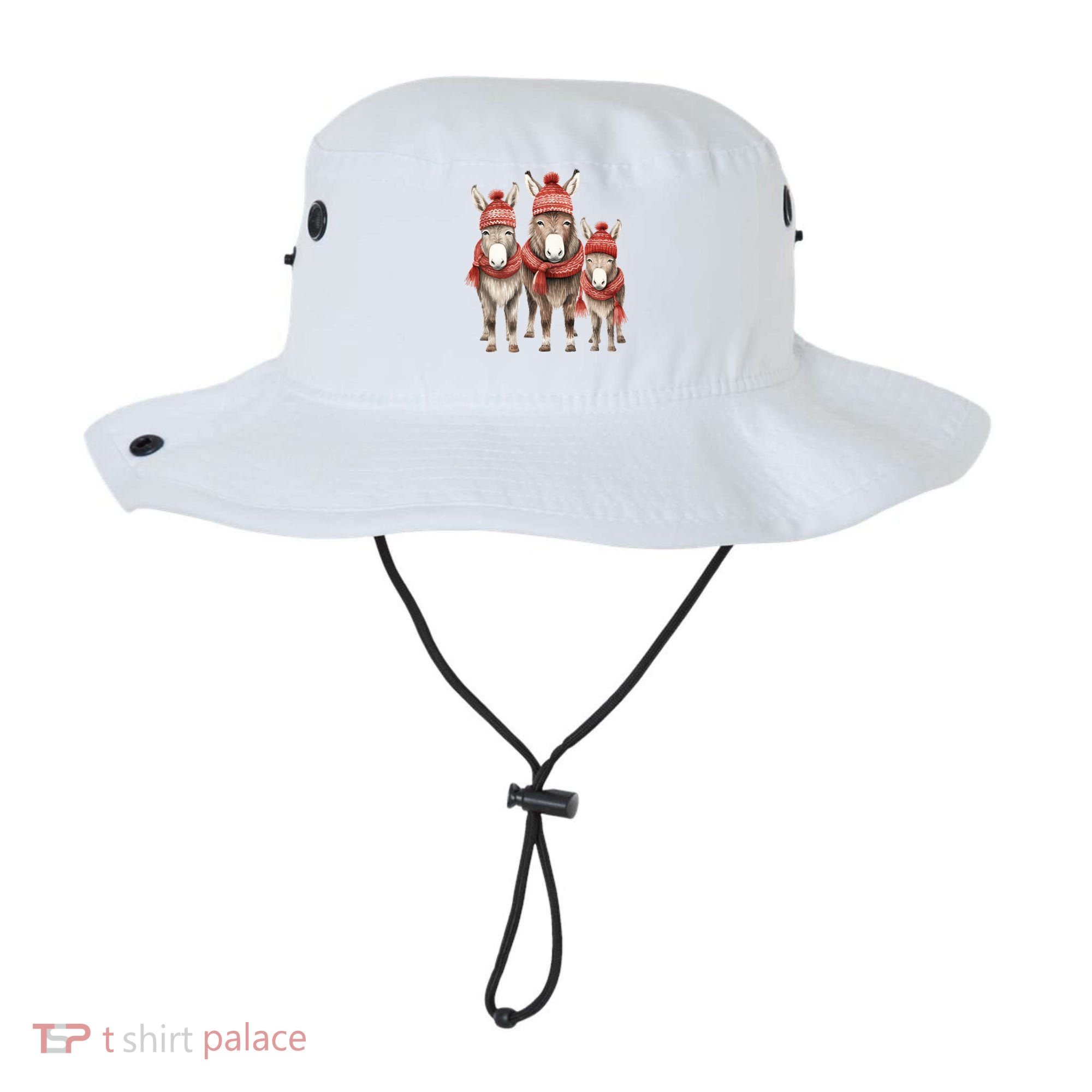 Christmas Donkey Family Matching Outfit Bucket Hat