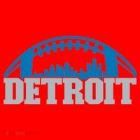 Cool Detroit Football With City Santa Hat thumb 1