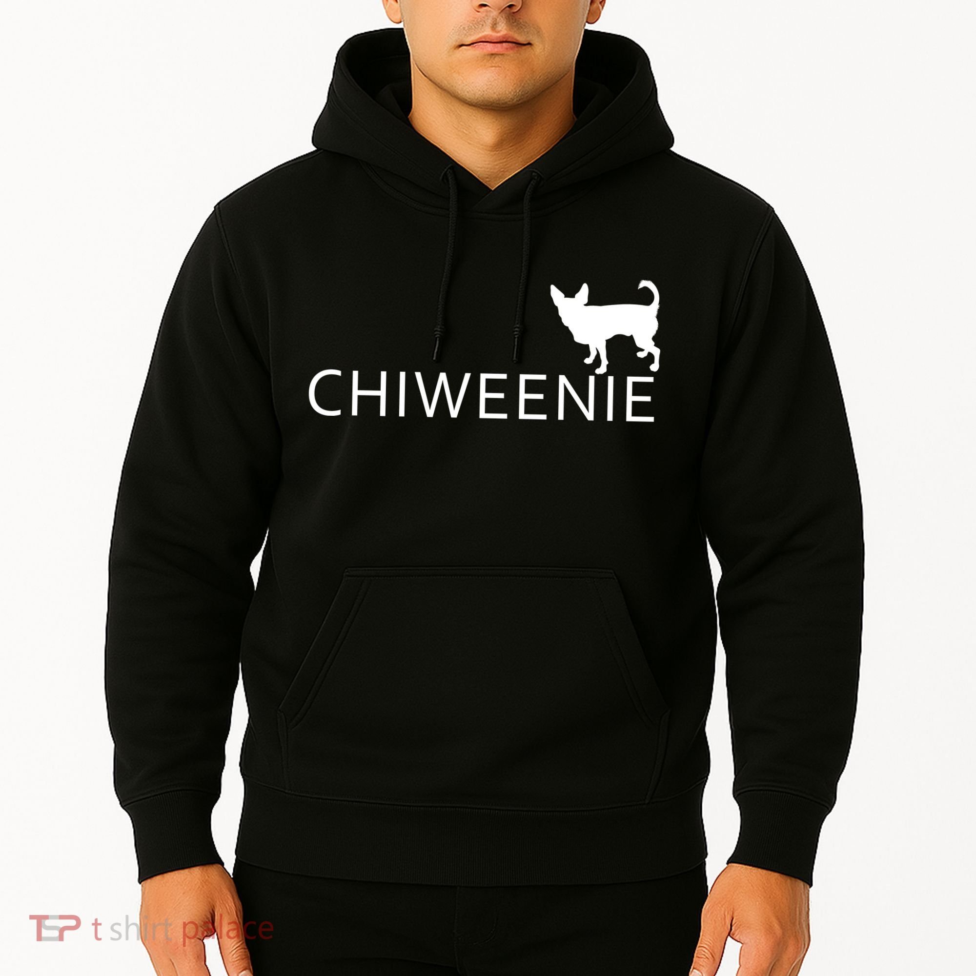 Chiweenie Dog Funny Logo Hoodie