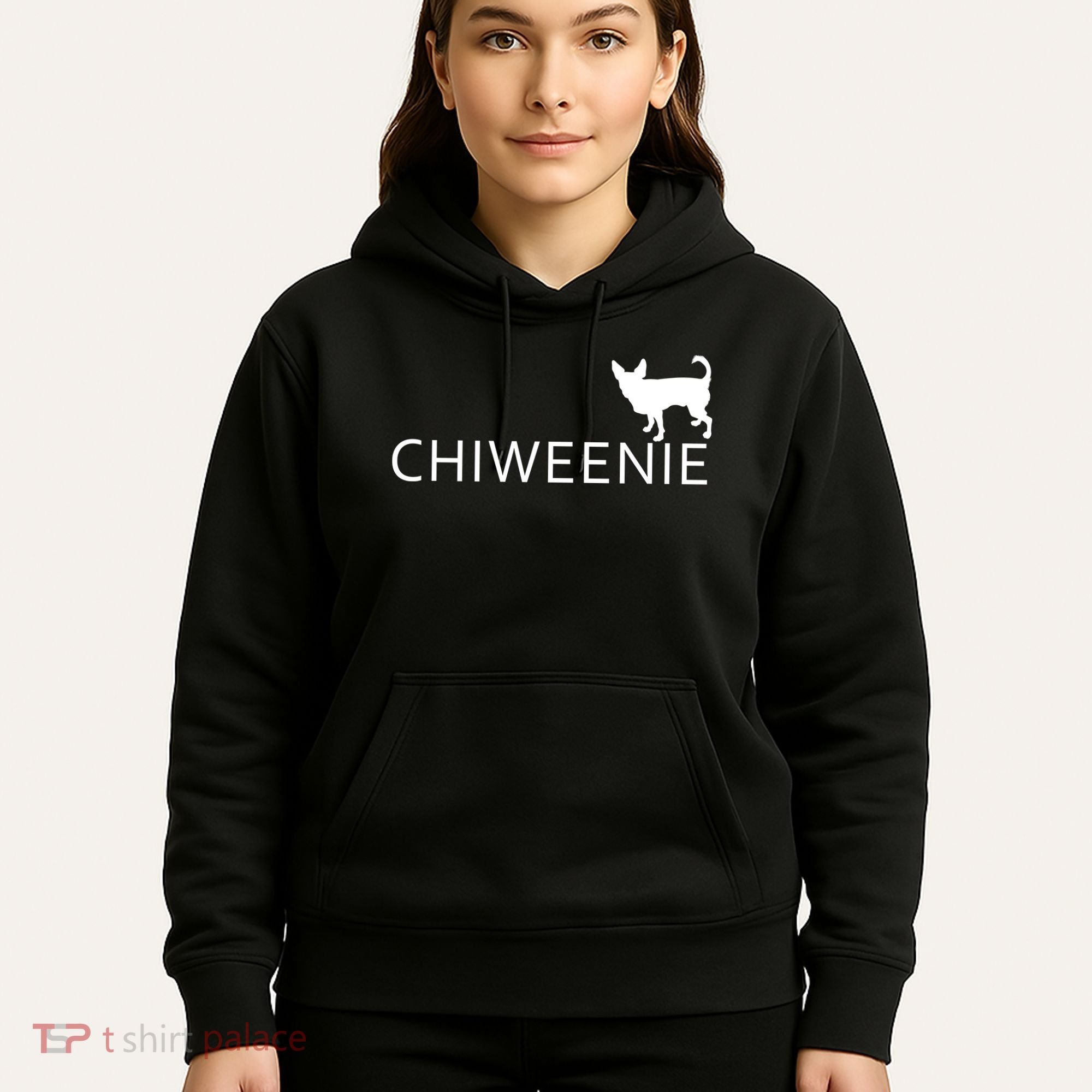 Chiweenie Dog Funny Logo Hoodie