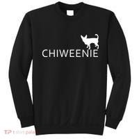 Chiweenie Dog Funny Logo Sweatshirt thumb 0