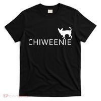 Chiweenie Dog Funny Logo T-Shirt thumb 0