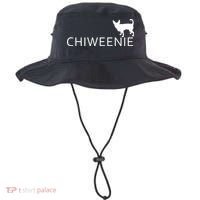 Chiweenie Dog Funny Logo Bucket Hat thumb 0