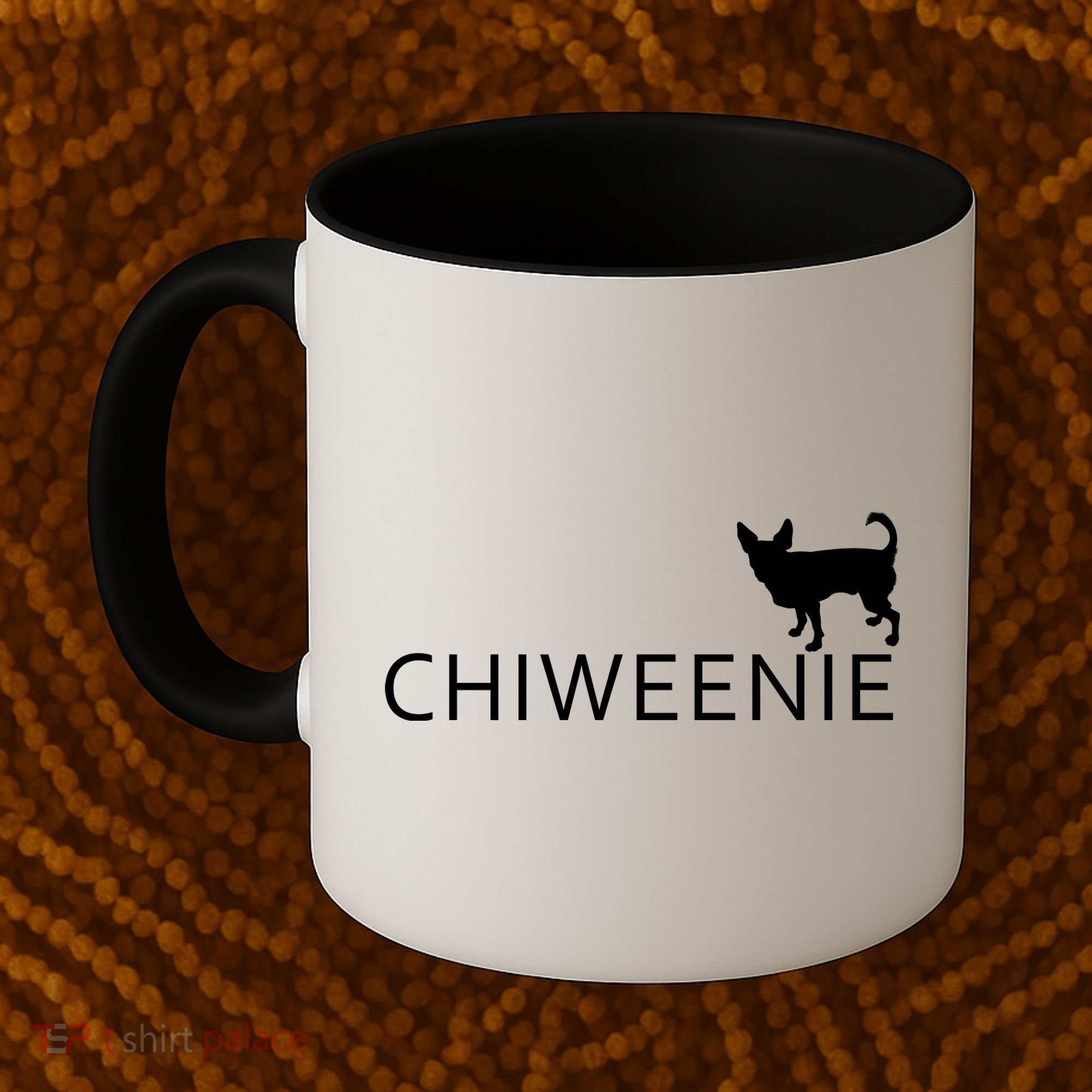 Chiweenie Dog Funny Logo Coffee Mug