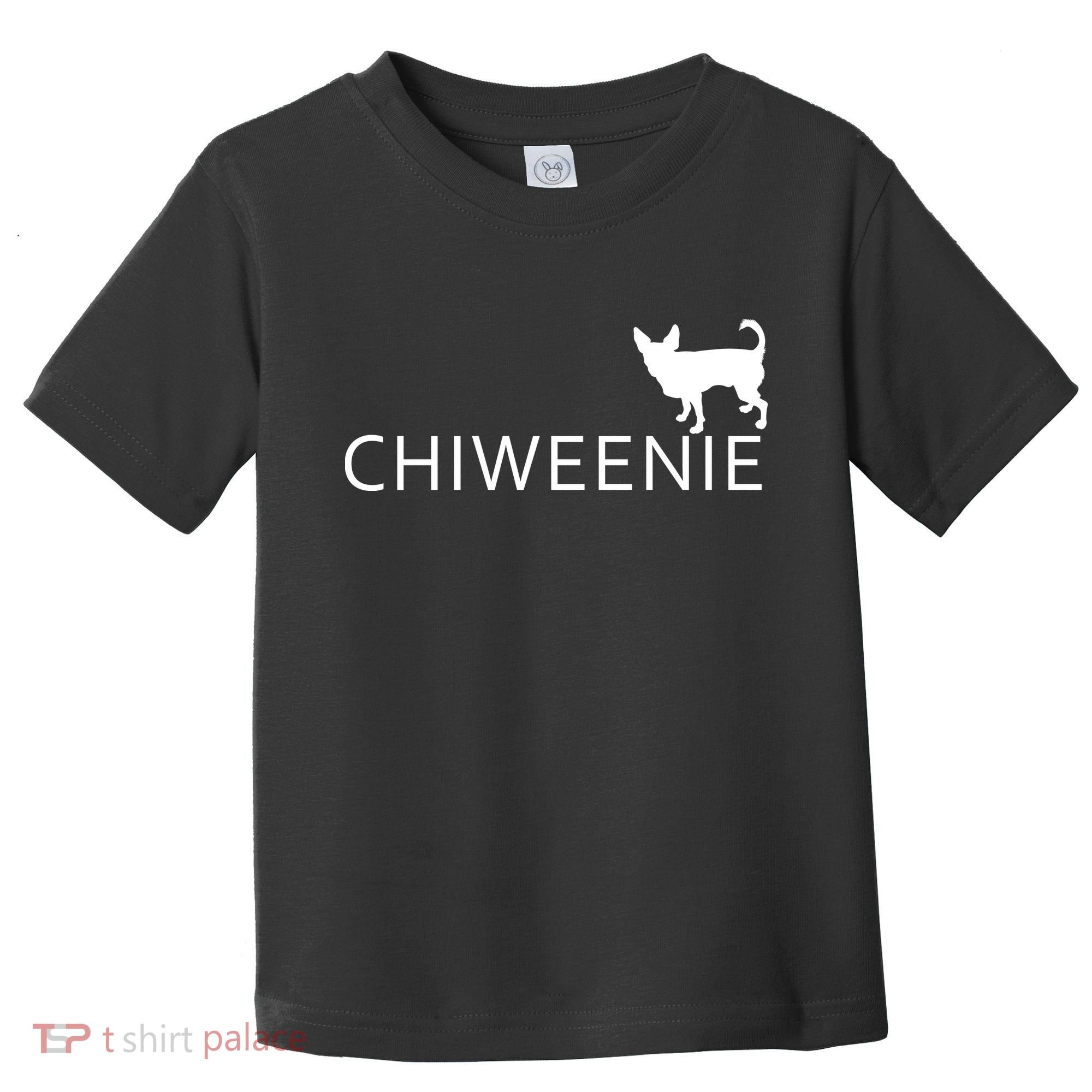 Chiweenie Dog Funny Logo Toddler T-Shirt