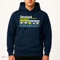 Cleveland-5 Day Forecast Funny Hoodie thumb 2