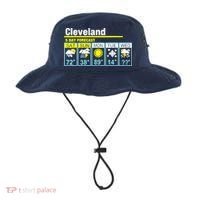 Cleveland-5 Day Forecast Funny Bucket Hat thumb 0