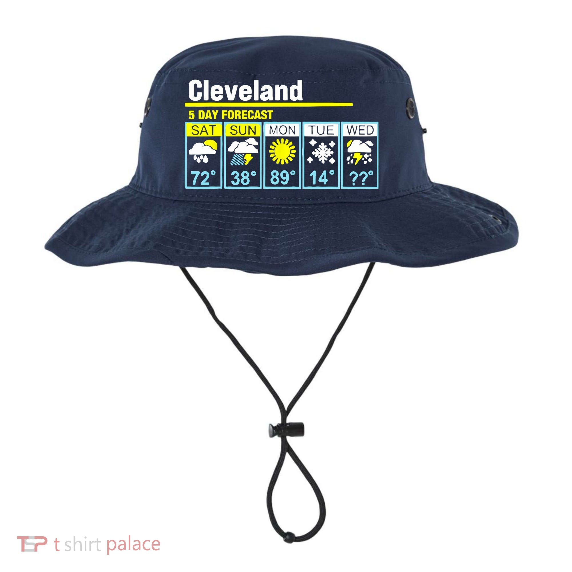 Cleveland-5 Day Forecast Funny Bucket Hat