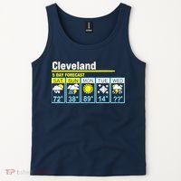 Cleveland-5 Day Forecast Funny Tank Top thumb 2