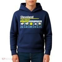 Cleveland-5 Day Forecast Funny Kids Hoodie thumb 4