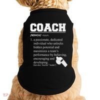 Coach Definition Funny Coach Doggie Tank thumb 0