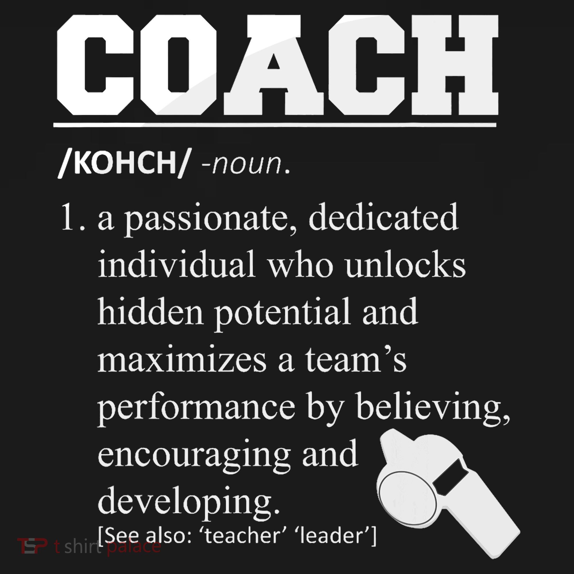Coach Definition Funny Coach Doggie Tank