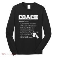 Coach Definition Funny Coach Long Sleeve Shirt thumb 0