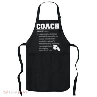Coach Definition Funny Coach Apron
