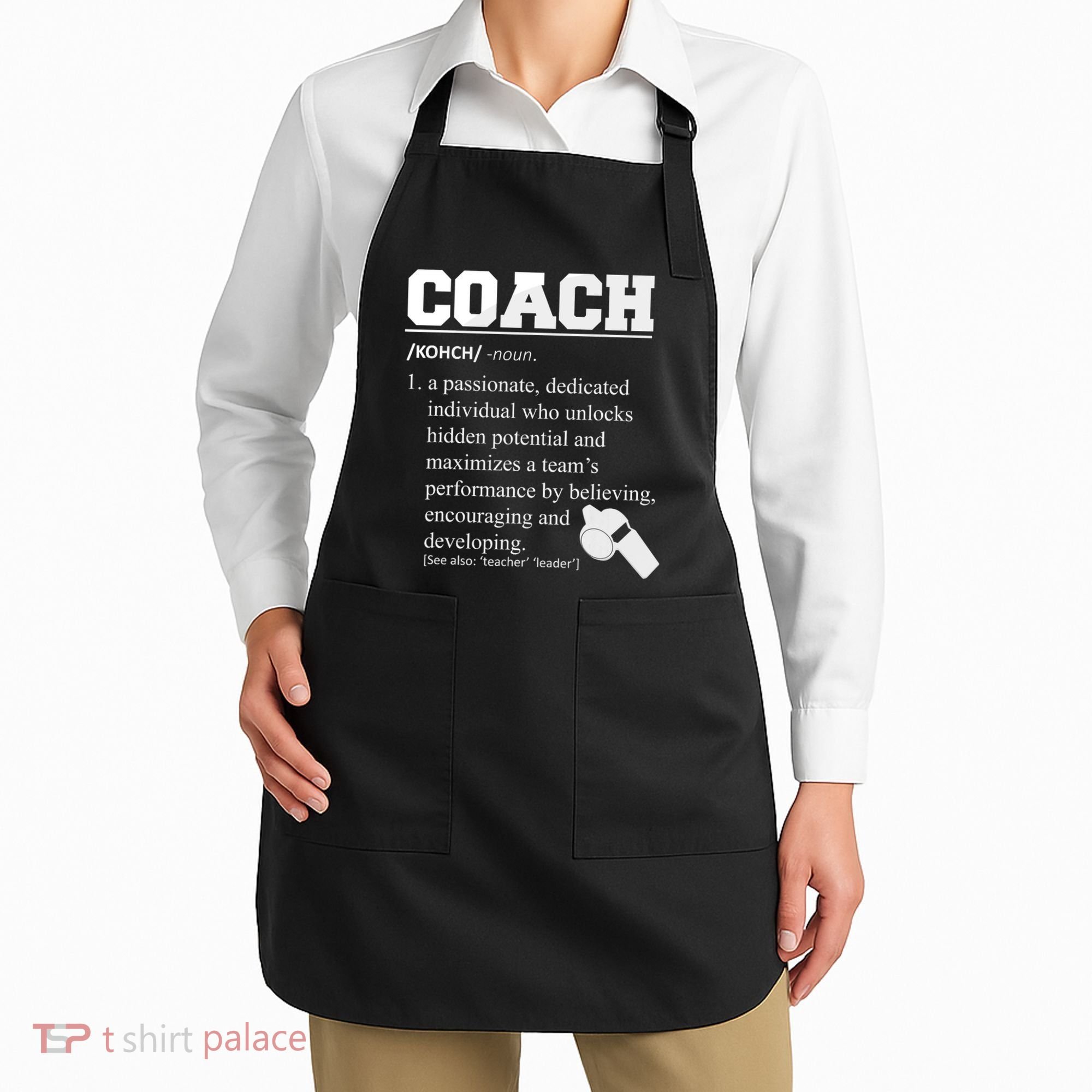 Coach Definition Funny Coach Apron