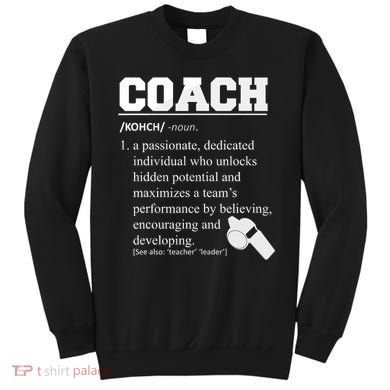 Coach Definition Funny Coach Sweatshirt