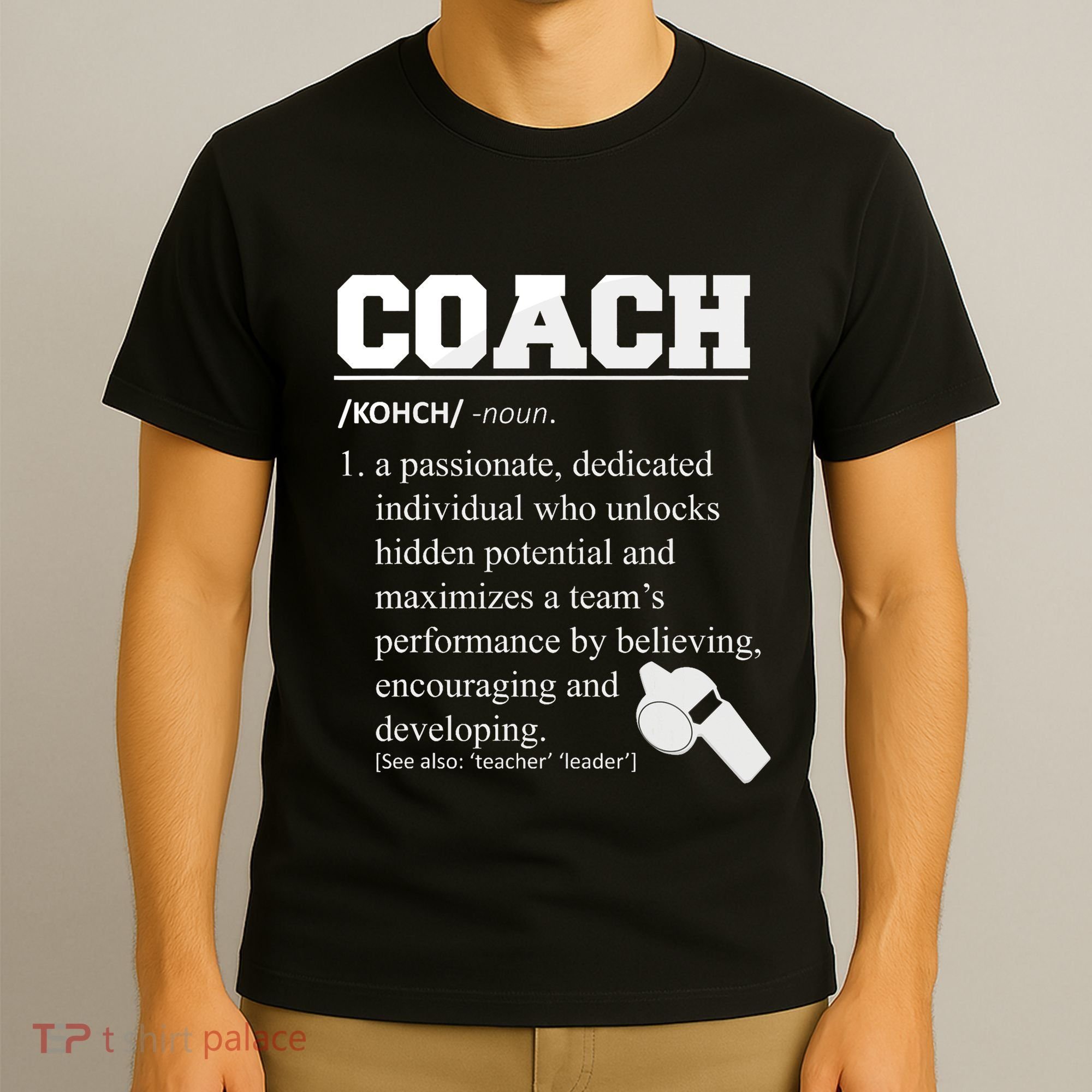 Coach Definition Funny Coach T-Shirt