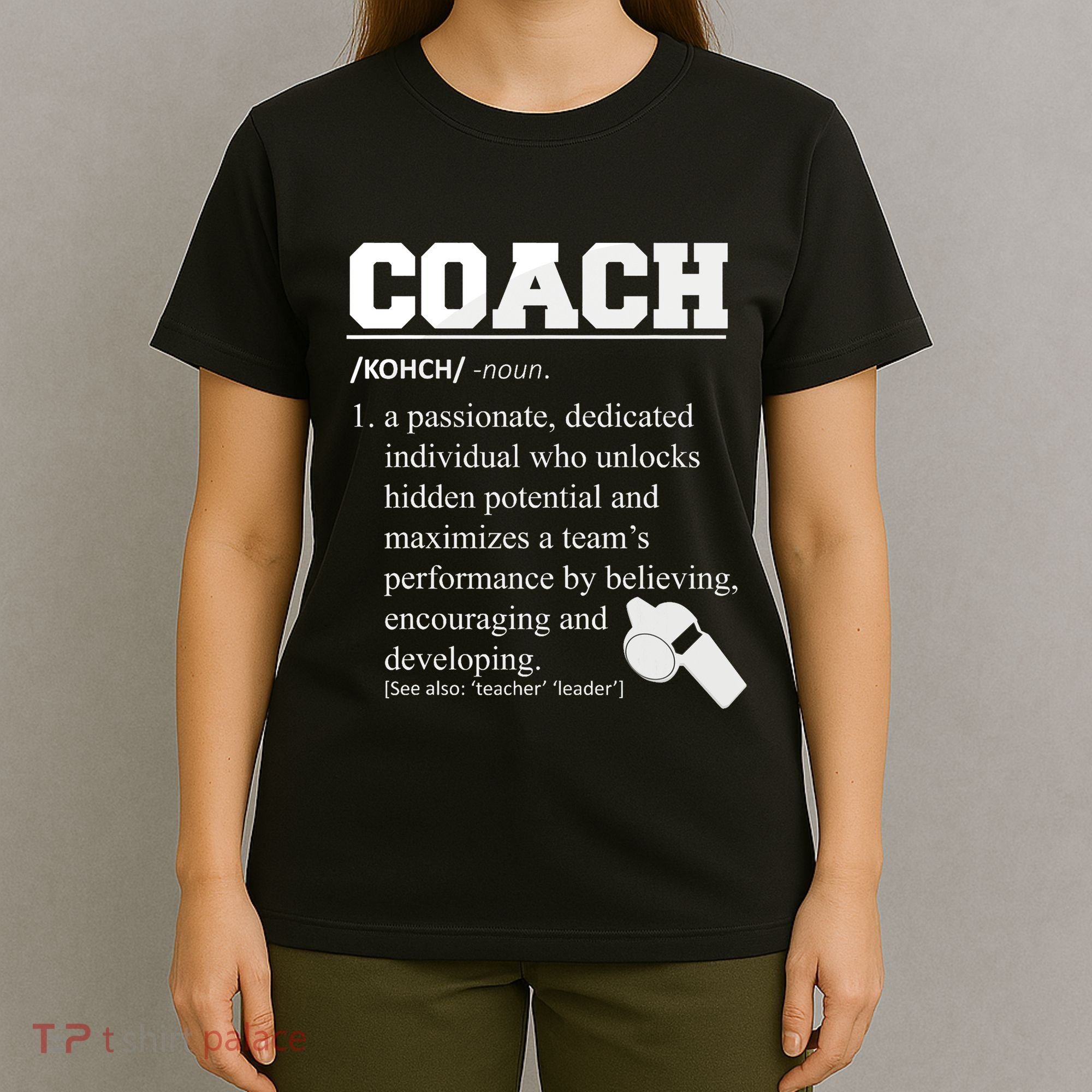 Coach Definition Funny Coach T-Shirt