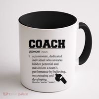 Coach Definition Funny Coach Coffee Mug thumb 1