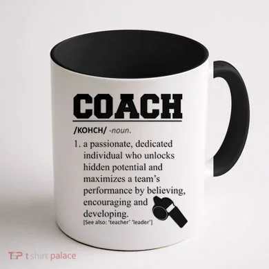 Coach Definition Funny Coach Coffee Mug back