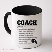 Coach Definition Funny Coach Coffee Mug thumb 0