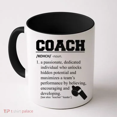 Coach Definition Funny Coach Coffee Mug