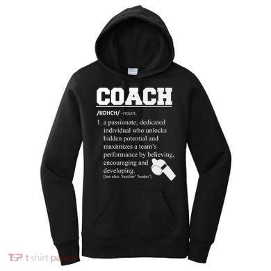 Coach Definition Funny Coach Women's Hoodie