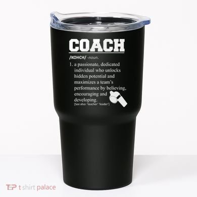 Coach Definition Funny Coach Tumbler