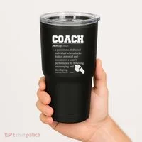 Coach Definition Funny Coach Tumbler thumb 2