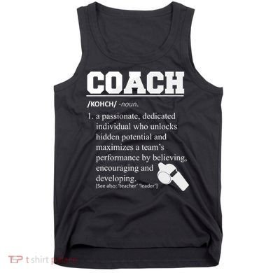 Coach Definition Funny Coach Tank Top