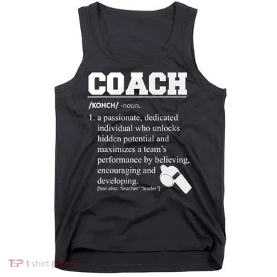 Coach Definition Funny Coach Tank Top