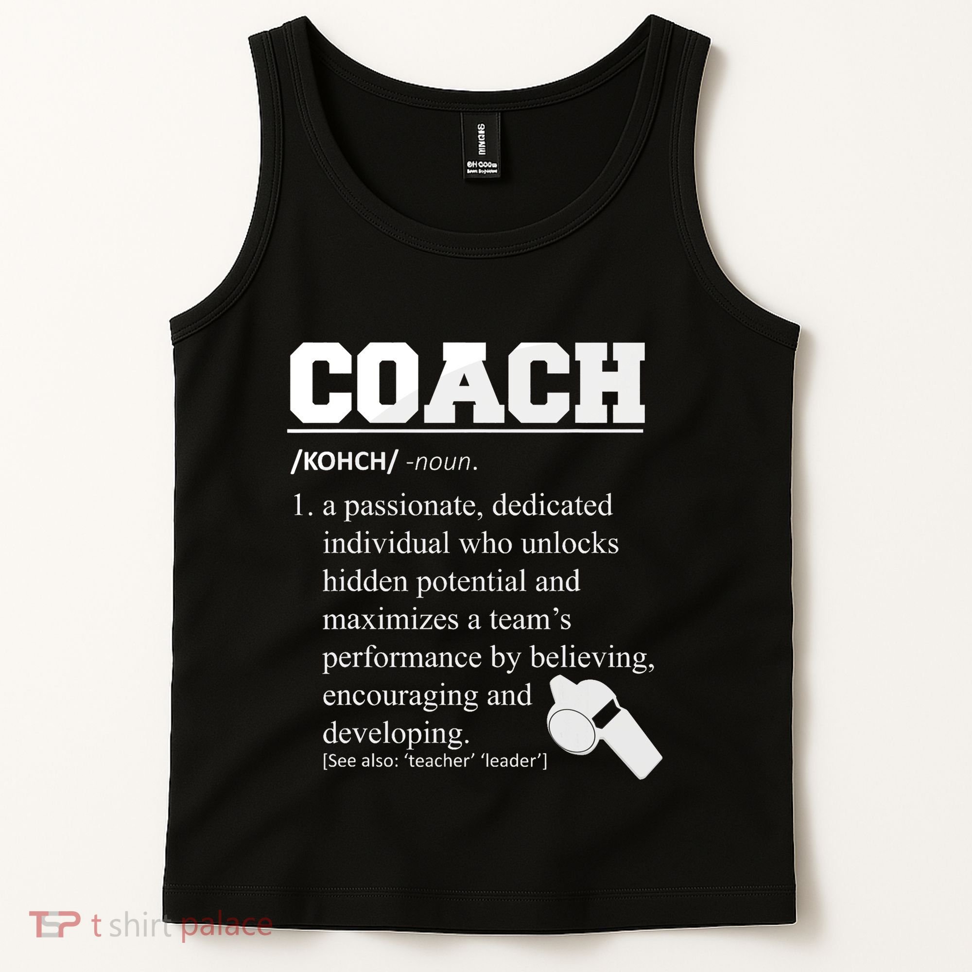 Coach Definition Funny Coach Tank Top