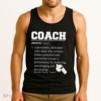 Coach Definition Funny Coach Tank Top thumb 3