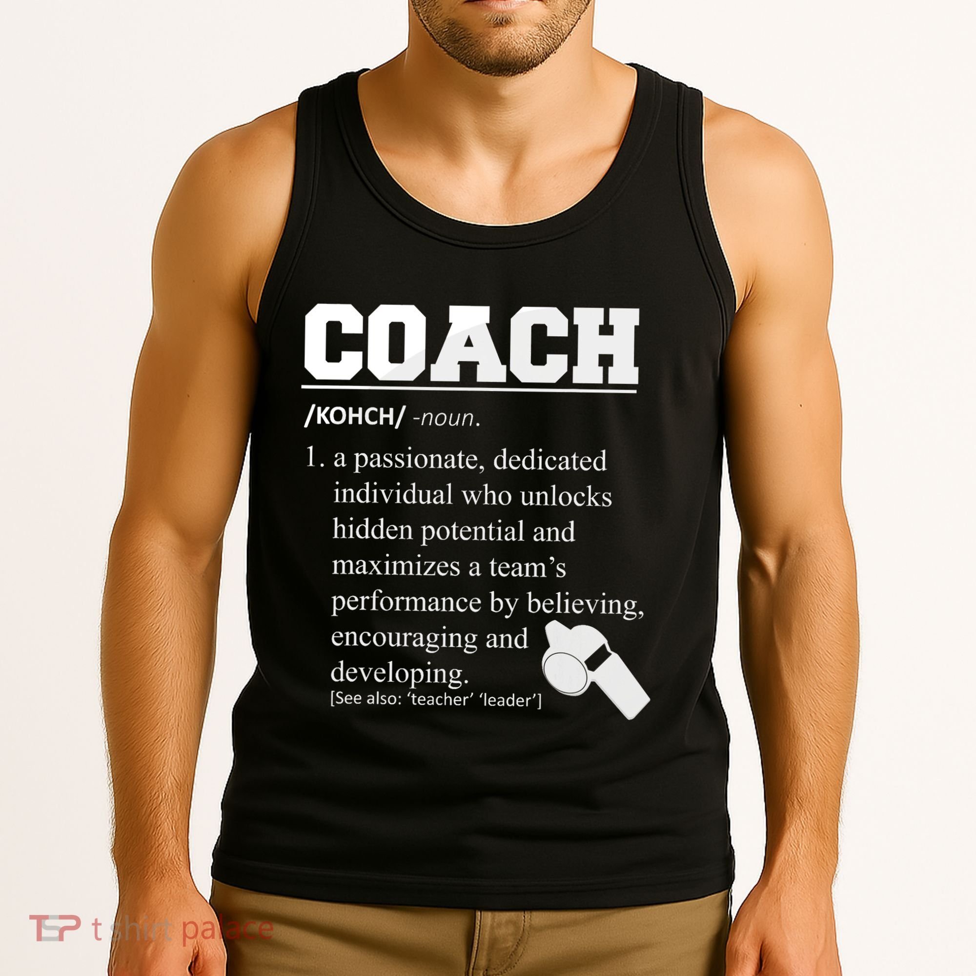 Coach Definition Funny Coach Tank Top